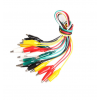 악어클립 케이블 /악어케이블 / 악어클립 전선 / 5컬러 10개 세트 (Aligator Clips Connector Cable 5color 10pcs)